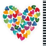 Cestitka Artebene Mini Hearts art. 124964
